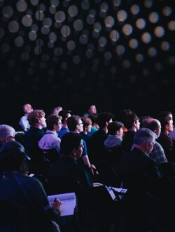 Audience at live event