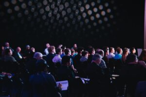 Audience at live event