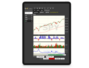 Image of OVI Software on Tablet